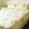 Cotton-Double-Floral-Flat-Bedsheet-side