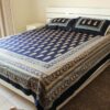 blue-traditional-double-bedsheet-with-2-pillow-covers-side