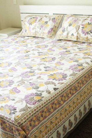 cotton-double-floral-flat-bedsheet