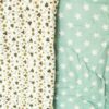 green-white-color-floral-print-baby-dohar