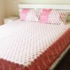 pink-white-print-badsheet