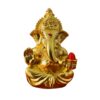 Gold Plated Ganesha - Ganapati 8x4cm Idol for Gifting and Home Decor | Gold & Silver Plated Ganesh Idol Online