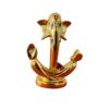 Gold Plated Ankar Ganesh - Ganapati 9x4cm Idol for Gifting and Home Decor | Gold & Silver Plated Ganesh Idol Online