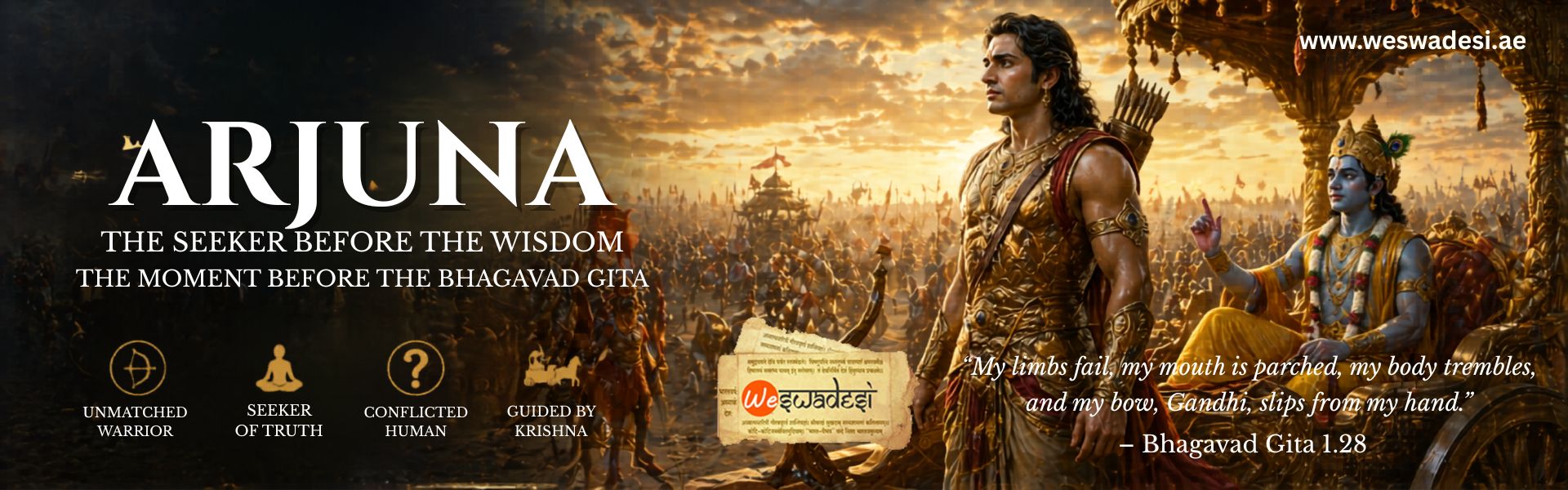 Arjuna: The Ideal Warrior of Bhagavad Gita & Symbol of Dharma