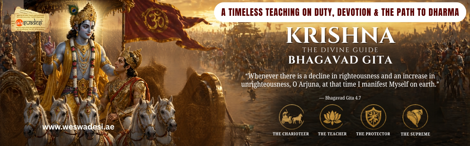 Lord Krishna: The Divine Guide, Supreme Being & Eternal Inspiration