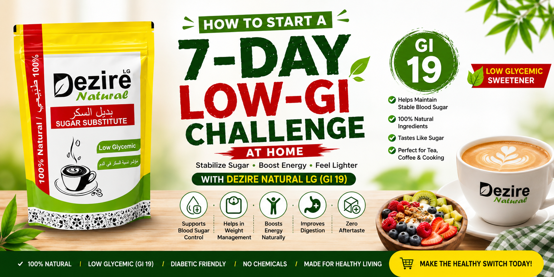 How to Start a 7-Day Low-GI Challenge at Home