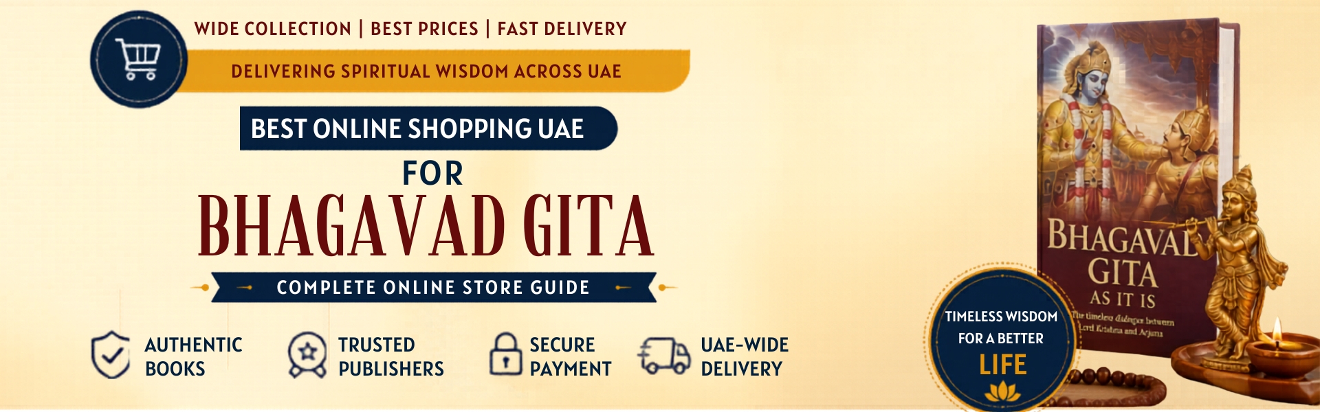 Best Online Shopping UAE for Bhagavad Gita books and editions online