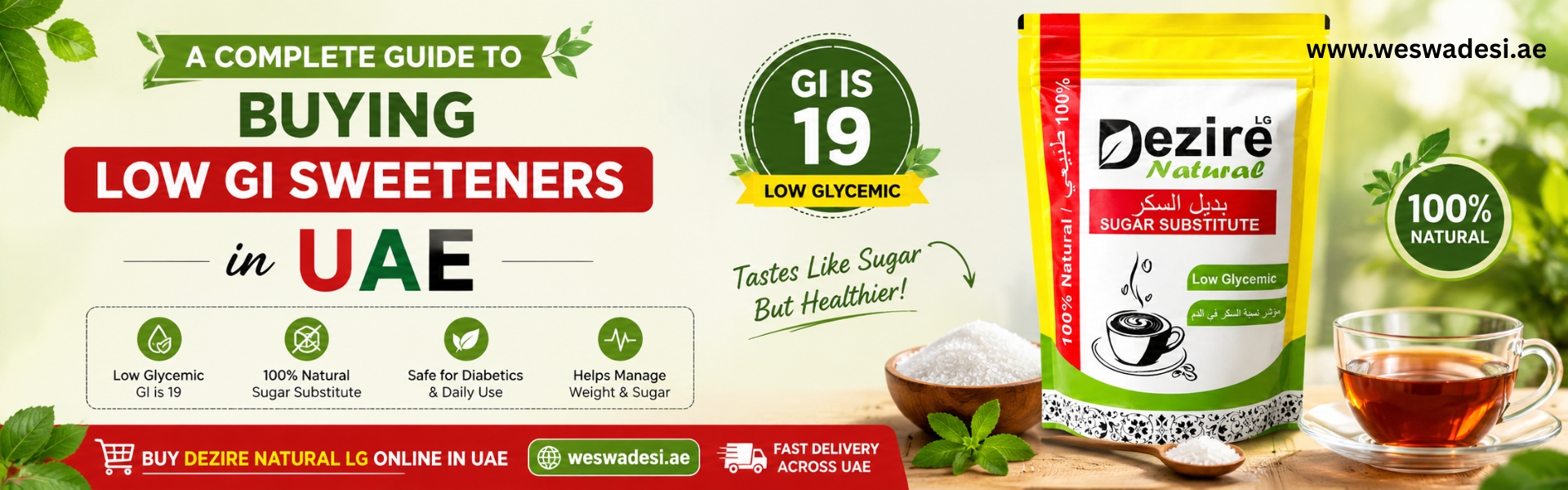 A Complete Guide to Buying Low GI Sweeteners in UAE