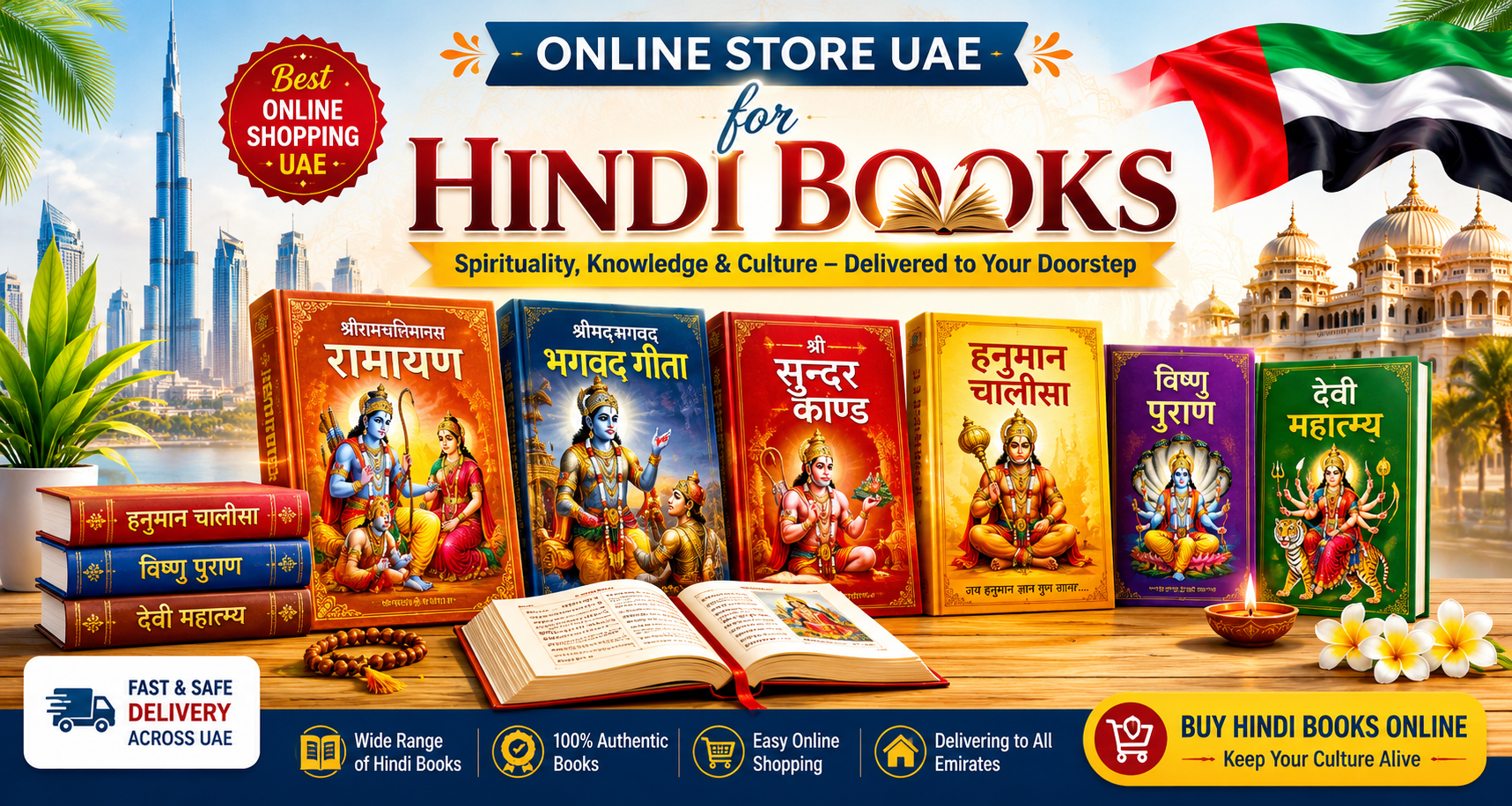 Online Store UAE for Hindi Books and Online Shopping UAE Book Collection