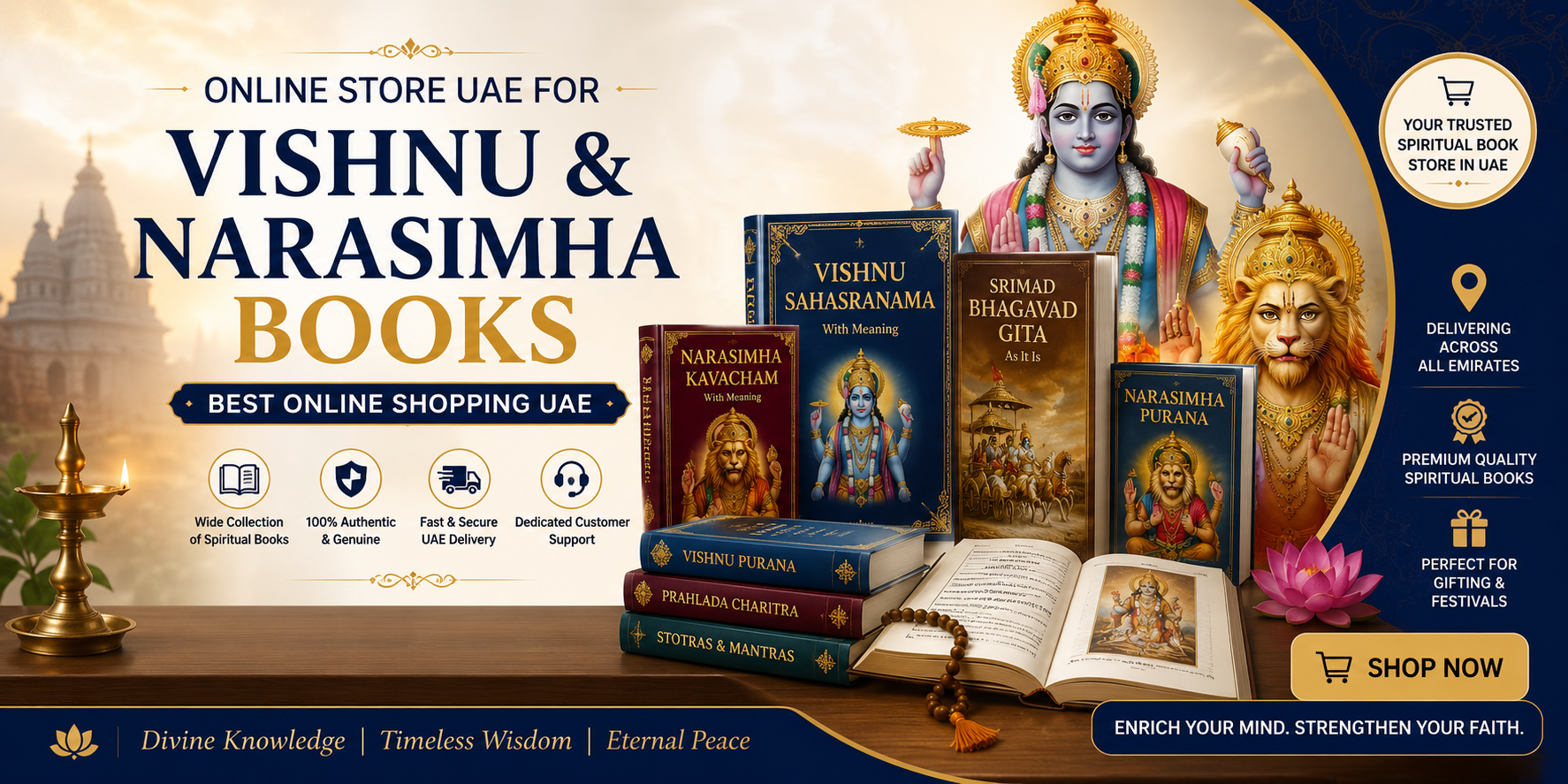 Online Store UAE for Vishnu & Narasimha Books – Best Online Shopping UAE