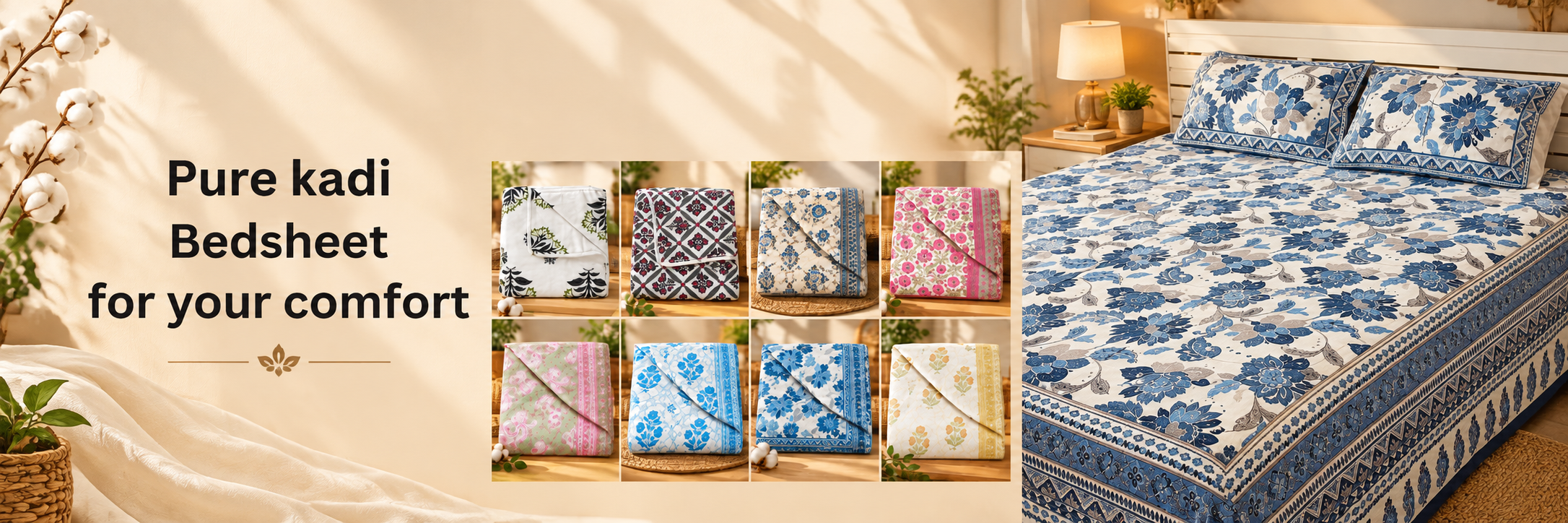 Pure Kadi Bedsheet Comfort Collection
