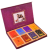 Asht Chalisa - Purple Color | Set of 8 Premium Chalisas | Gift Set for Indian Occasions