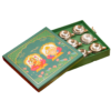 Ganesha Lakshmi Blessings Silver Plated Kuber Diya Gift Set (Set of 9 Diyas)
