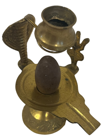 Brass Shiv Ling Abhishek Stand - Image 2